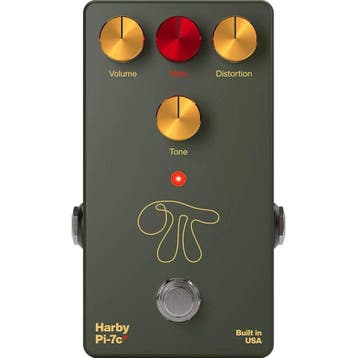 Harby Pedals USA Pi-7c distortion-sustainer-fuzz effecten, Ophalen of Verzenden, Nieuw