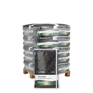 Halve pallet Pokon Tuinaarde 50x25L (1250L), Ophalen of Verzenden