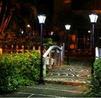 Klassieke tuinverlichting op zonne energie - Vanaf €79,95, Tuin en Terras, Buitenverlichting, Overige materialen, Verzenden, Minder dan 50 watt