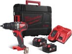 Milwaukee M18 BLPD2-502X Accu Klop-/Schroefboormachine 18V, Doe-het-zelf en Verbouw, Gereedschap | Boormachines, Verzenden, Zo goed als nieuw