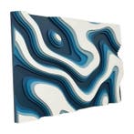 OEUV - Sculpture murale en bois Azure Flow