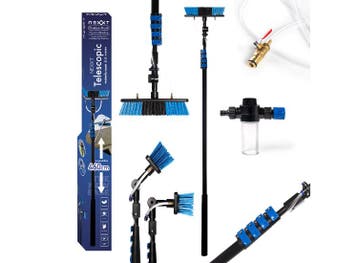 Nexxt Waterbezem Telescopisch 4,6 M - Blauw, Verzenden