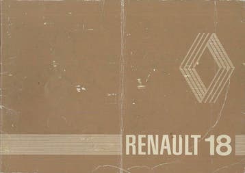 1980 Renault 18 Instructieboekje Nederlandstalig, Verzenden