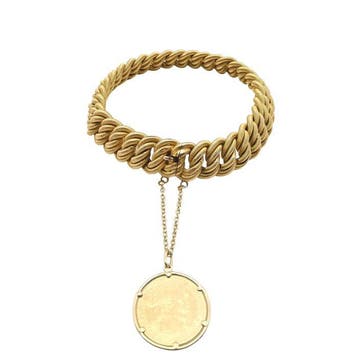 Armband - 18 karaat Geel goud - (circa 1868) antiek, Nieuw