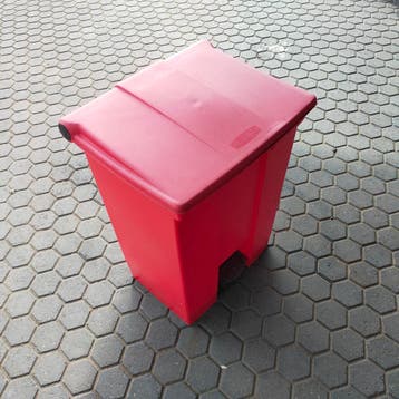 Rubbermaid afvalemmer- prullenbak afvalbak 68 liter, Ophalen of Verzenden, Nieuw