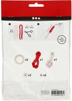DIYkit Pakket Hobbyset Macramé Elf 14 cm set 2 stuks, Hobby en Vrije tijd, Knutselen, Ophalen of Verzenden, Nieuw