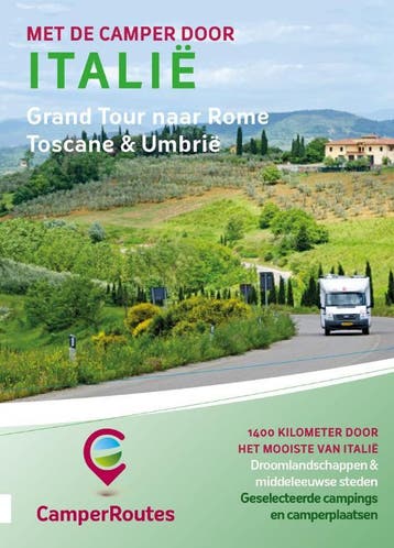Met de camper door Italië / CamperRoutes in Europa, Verzenden, Zo goed als nieuw, Mike Bisschops