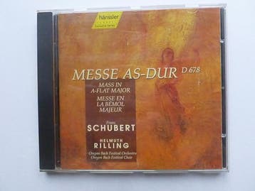Schubert - Messe / Helmuth Rilling, Cd's en Dvd's, Cd's | Klassiek, Ophalen of Verzenden, Zo goed als nieuw