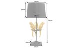Tafellamp WILDLIFE 75 cm gouden papegaaien polyresin - 44355, Ophalen of Verzenden, Nieuw