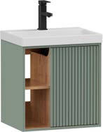 UEV Wastafel met onderkast, hangend, 50 cm, kleine wastafel, Verzenden, Zo goed als nieuw