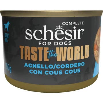 8x Schesir Taste The World Hond Lamsvlees&Couscous 150 gr, Verzenden, Nieuw