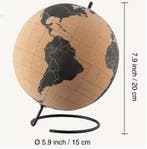 Kurken Wereldbol Prikbord Globe Decoratie voor Bureauen Reiz, Verzenden, Nieuw