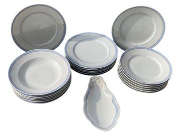 Richard Ginori - Eetservies voor 6 (19) - Porselein