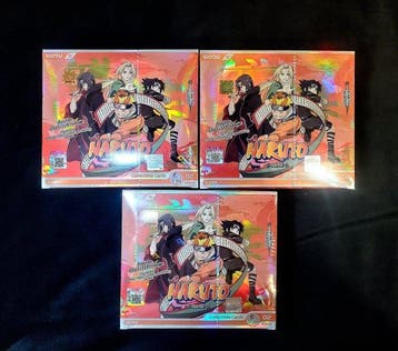 KAYOU - 3 Booster box - Naruto Earth Scroll 002 SEA Booster, Nieuw