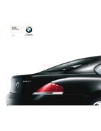2003 BMW 6 SERIE COUPÉ BROCHURE ENGELS (USA), Boeken, Auto's | Folders en Tijdschriften, Nieuw, BMW, Author