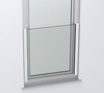 Frans balkon Lyon-Ivoorwit (RAL 9016)-900 mm-Frontaal, Ophalen of Verzenden, Nieuw