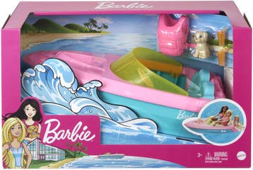 Mattel Barbie boot met puppy en acc van €52,99 voor €26,50, Ophalen of Verzenden, Nieuw