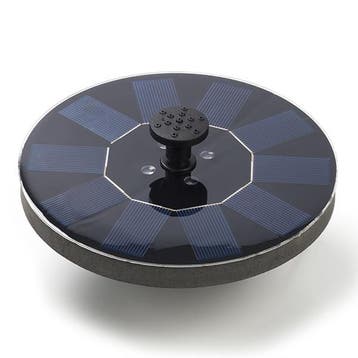 Solar fontein | Ø 16 cm (LED, Warm wit, Drijvend), Verzenden, Nieuw