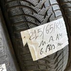 2 x Michelin Alpin A4 215-65-15 Winterbanden 6mm, Auto-onderdelen, Banden en Velgen, 15 inch, Band(en), Personenwagen, Gebruikt