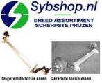 Torsieas, torsieassen, aanhangwagenas, traileras div padmaat, Verzenden, Nieuw
