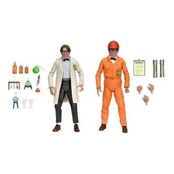 TMNT II: The Secret of the Ooze Action Figure 2-Pack Lab Coa, Ophalen of Verzenden, Nieuw