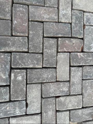 Oude gebakken keiformaten Veendam (op pallets), Ophalen of Verzenden, Gebruikt, Klinkers