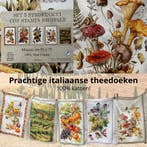 Theedoeken - Italiaans - 100% katoen, Huis en Inrichting, Keuken | Textiel, Verzenden, Nieuw, Theedoek of Handdoek