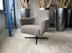 Veiling - Fauteuil Arsenie (2 stuks) -Draaibaar- Boucle- Bro, Huis en Inrichting, Fauteuils, Nieuw