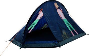 Easy Camp Tent Tunneltent - 2-Persoons - 1 tentstok, Verzenden, Nieuw