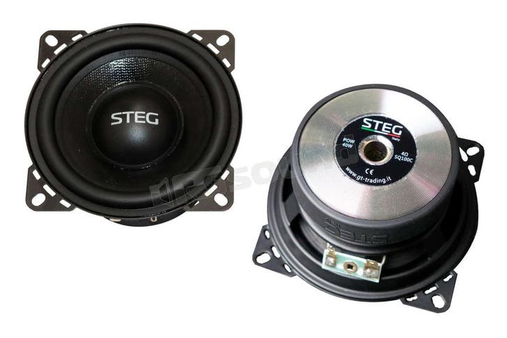 Steg High End 2-way Set: Woofer 100mm + Tweeter 25mm +, Audio, Tv en Foto, Luidsprekers, Nieuw, Verzenden