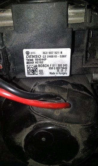 Aanjager, kachelmotor, ventilator, clima, kachel, 3C0907..., Nieuw