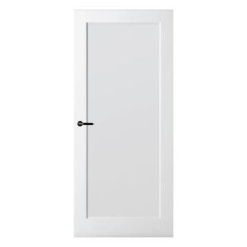 Skantrea binnendeur SKS 1201 83x231,5 (Wit, Paneeldeur), 80 tot 100 cm, 215 cm of meer, Binnendeur, Nieuw