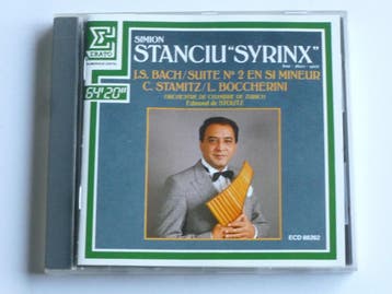 Simion Stanciu Syrinx - Bach, Stamitz, Boccherini, Ophalen of Verzenden, Zo goed als nieuw