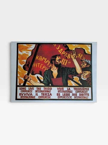S.Iwanow - Soviet Propaganda Poster - Jaren 1980
