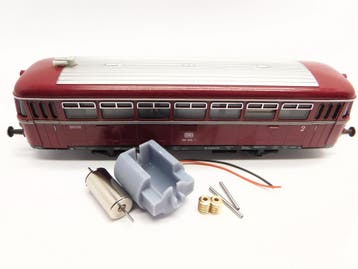micromotor HTR004G motor ombouwset voor Trix VT 55, VT 62,, Overige merken, Gelijkstroom, Verzenden, Overige typen