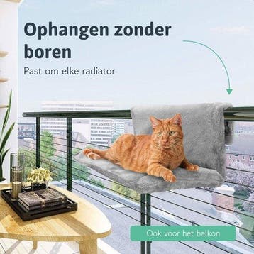 2dekans | LBB Katten Hangmat voor Radiator - Mand en bed -, Ophalen of Verzenden, Zo goed als nieuw
