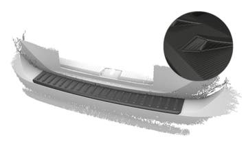 Bumperbescherming voor VW Passat B7 (3C) Variant LKS025-M, Verzenden, Nieuw