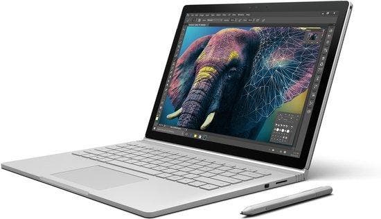Refurbished - Microsoft Surface Book - i5 - 128 GB / Qwerty, Computers en Software, Windows Laptops, Verzenden