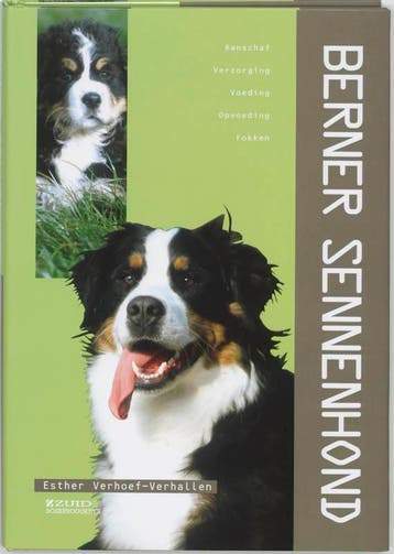 Berner Sennen. Aanschaf, verzorging, voeding, fokken, Verzenden, Zo goed als nieuw, E. Verhoef-Verhallen