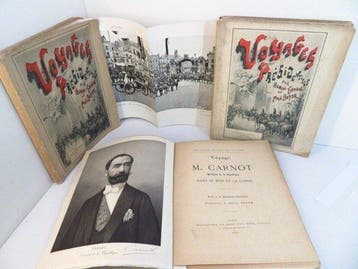 Bertol-Graivil; Paul Boyer - Lot with 5 books. Les Voyages