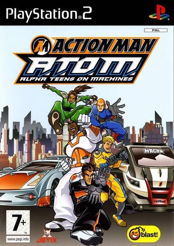 Action Man A.T.O.M: Alpha Teens On Machines PS2, Avontuur en Actie, 1 speler, Ophalen of Verzenden, Zo goed als nieuw