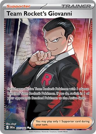 Team Rockets Giovanni (DRI 225), Ophalen of Verzenden, Nieuw