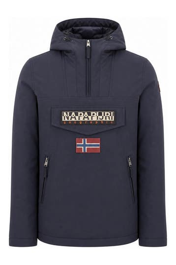 Napapijri Jas in maat M Zwart, Kleding | Heren, Jassen | Winter, Verzenden, Zo goed als nieuw, Zwart, Napapijri