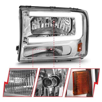 ANZO 99-04 Ford F250/F350/F450/Excursion (excl. 99) Crystal, Ophalen of Verzenden, Nieuw