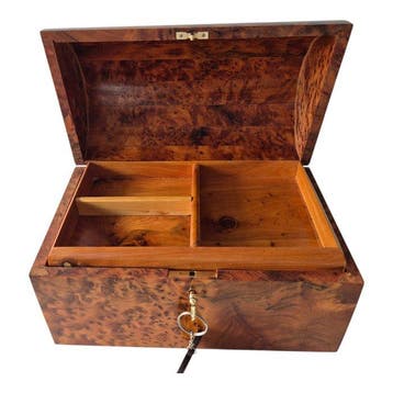 Thuya Wood Craft - Artisan GKB - Sieradendoos - Handgemaakt, Antiek en Kunst