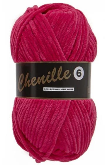 Lammy Yarns Chenille 6 - 20 Framboos - Fluweelzacht Garen, Ophalen of Verzenden, Nieuw