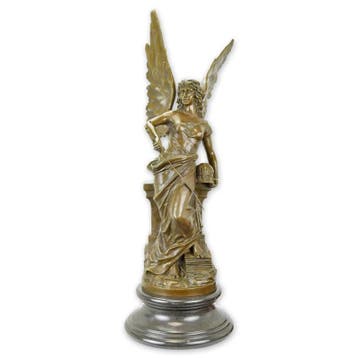 A BRONZE SCULPTURE OF MINERVA (Beeldjes - Decoratie), Verzenden, Nieuw