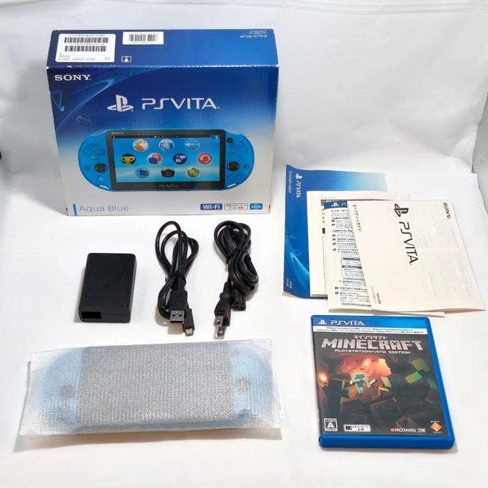 Sony - Playstation Vita - Sony PS Vita PCH-2000 Aqua Blue -, Spelcomputers en Games, Spelcomputers | Overige Accessoires