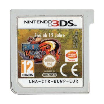 3DS One Piece: Unlimited World Red, Verzenden, Zo goed als nieuw