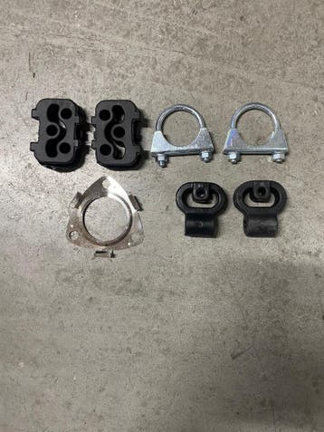 Uitlaatset, Einddemper + Tussenpijp Opel Corsa D 1.2, Verzenden, Nieuw